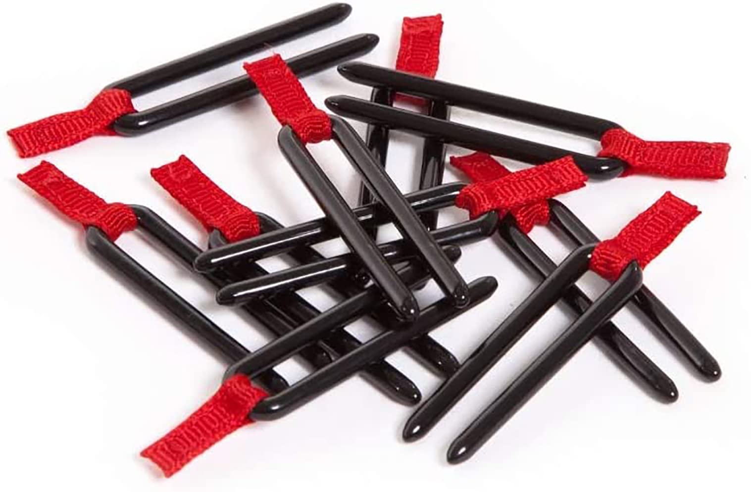 Peli perni di riserva per set divisori TrekPak, accessorio per valigia originale, compatibile con: qualsiasi set divisori TrekPak, 10 pezzi, colore: Nero