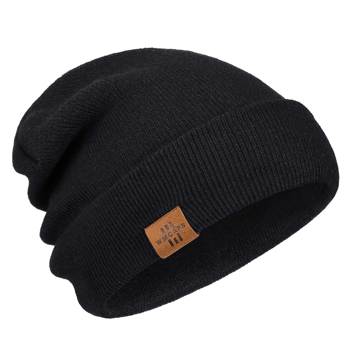 Wmcaps Cappello Uomo Invernale Berretto Uomo in Maglia, Regali per Donna e Uomo a Natale, Unisex Beanie Invernale Cappelli per Sci/Bici/Moto