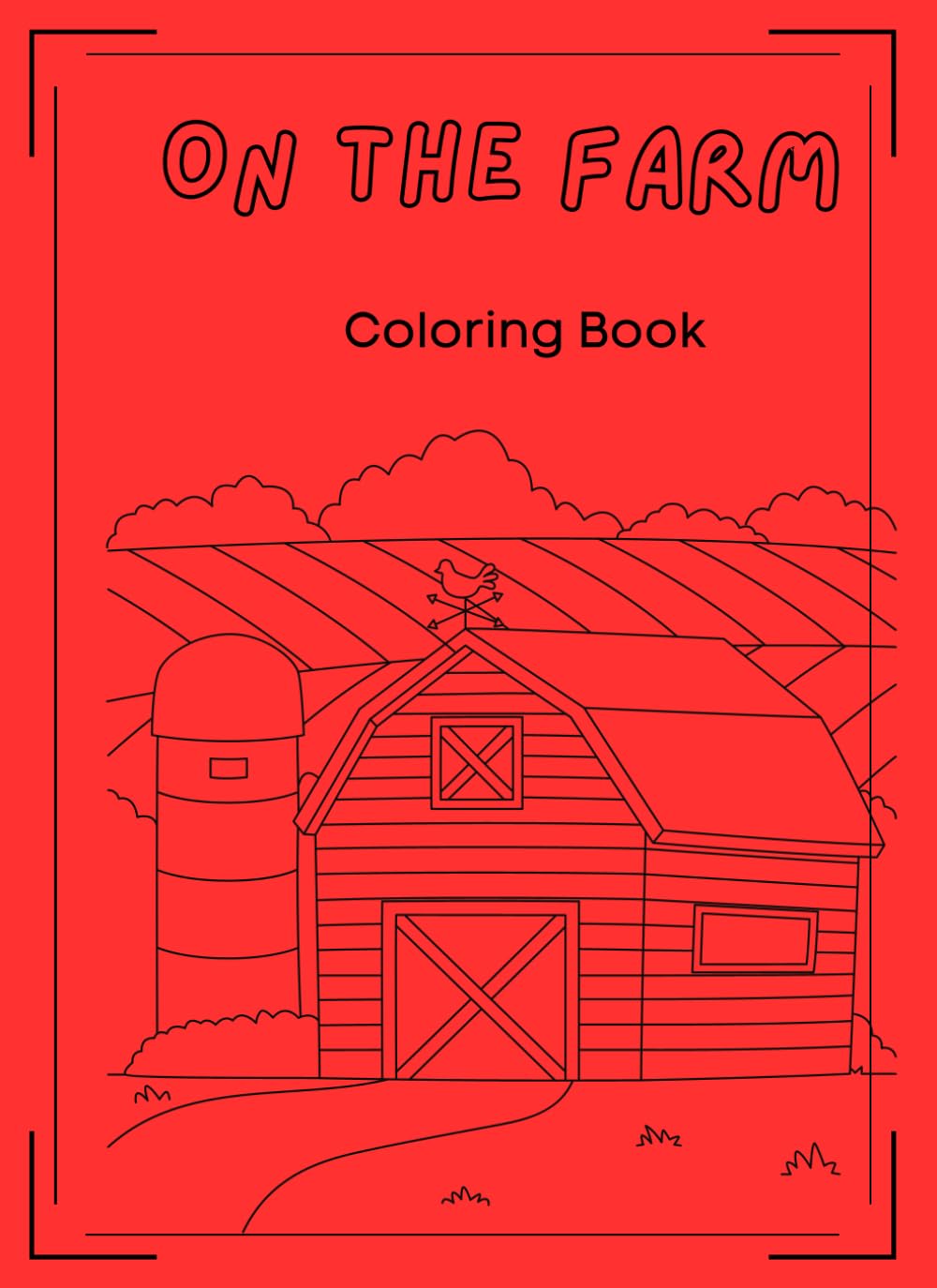 Color Your Farm Animals: Perfect Learning Activity for Children!