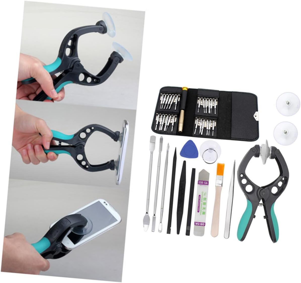 Multi-function Screwdriver for Phone and Lcd Screen Repair Includes Essential Tools for Electronics Disassembly and Maintenance Compatible Various Devices