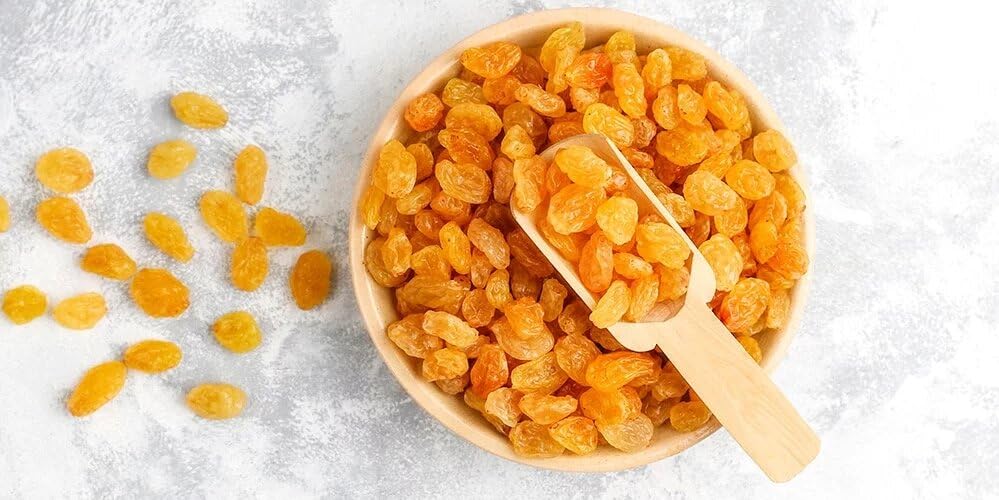 Gulluoglu Turkish Dried Raisins, 1.1lb - 500gr, No Added Sugar - Gluten Free: Daily Fresh Shipment from Gulluoglu Shop at the Spice Bazaar in Istanbul