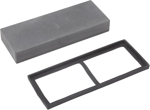 Sharpening Stone, StSilicHigh Hardness Strong Knife Sharpening, Washable Easliy Operate Knife Sharpening Stone, for Knives[800 Mesh]