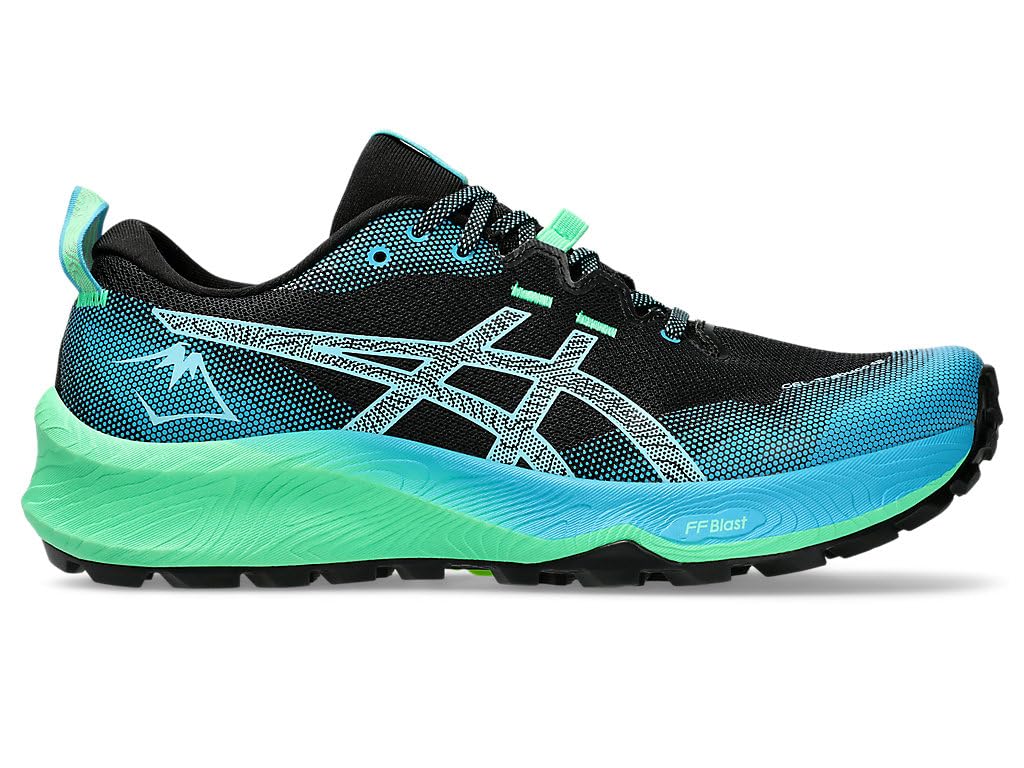 ASICS Mens Gel-Trabuco 12 Black/Bright Cyan Running Shoes - 11 UK (1011B799.002) (B0CYT3F8K9) Amazon Price History, Amazon Price Tracker