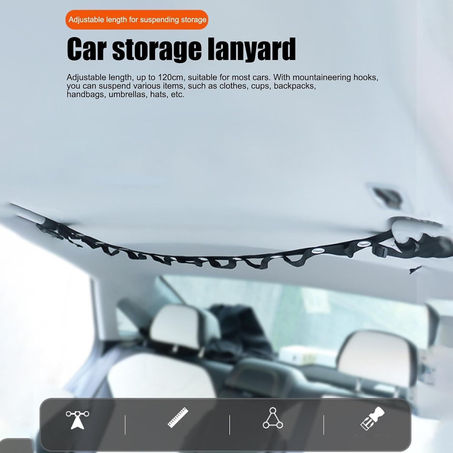 Tendedero para Coche para Mitsubishi L200 Double Cab FL 2019-2022