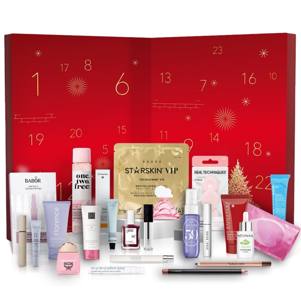 DOUGLAS Adventskalender 2024 Beauty -CLASSIC EDITION- Frauen + Mädchen Kosmetik Advent Kalender, 24 Kosmetik Geschenke Wert 350 €, Pflege Frau, Adventkalender Damen