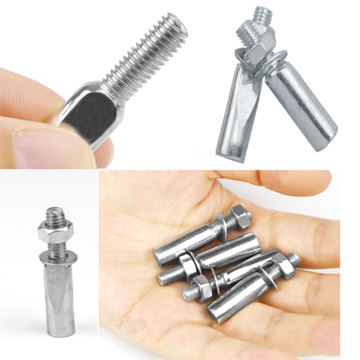 4 Pack Bicycle Wedge Pins 3/8 Inch 40 mm Crank Cotter Set