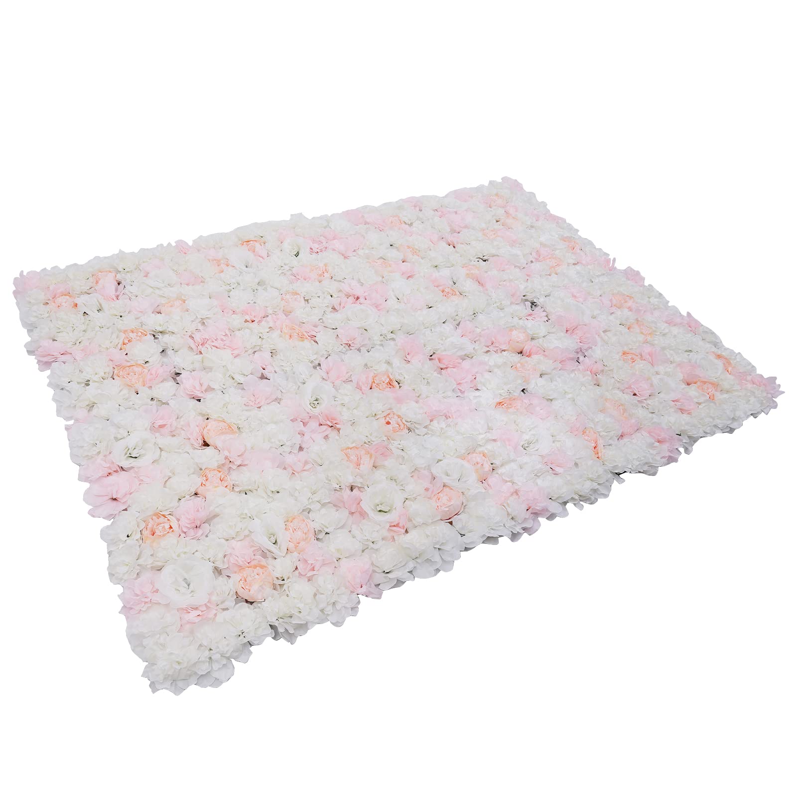 Rosenwand Künstliche Blumenwand DIY Hochzeit Straße Hintergrund Seidenblume für Hochzeitsortdekor Babyparty Partei 20 Stück 40 x 60CM
