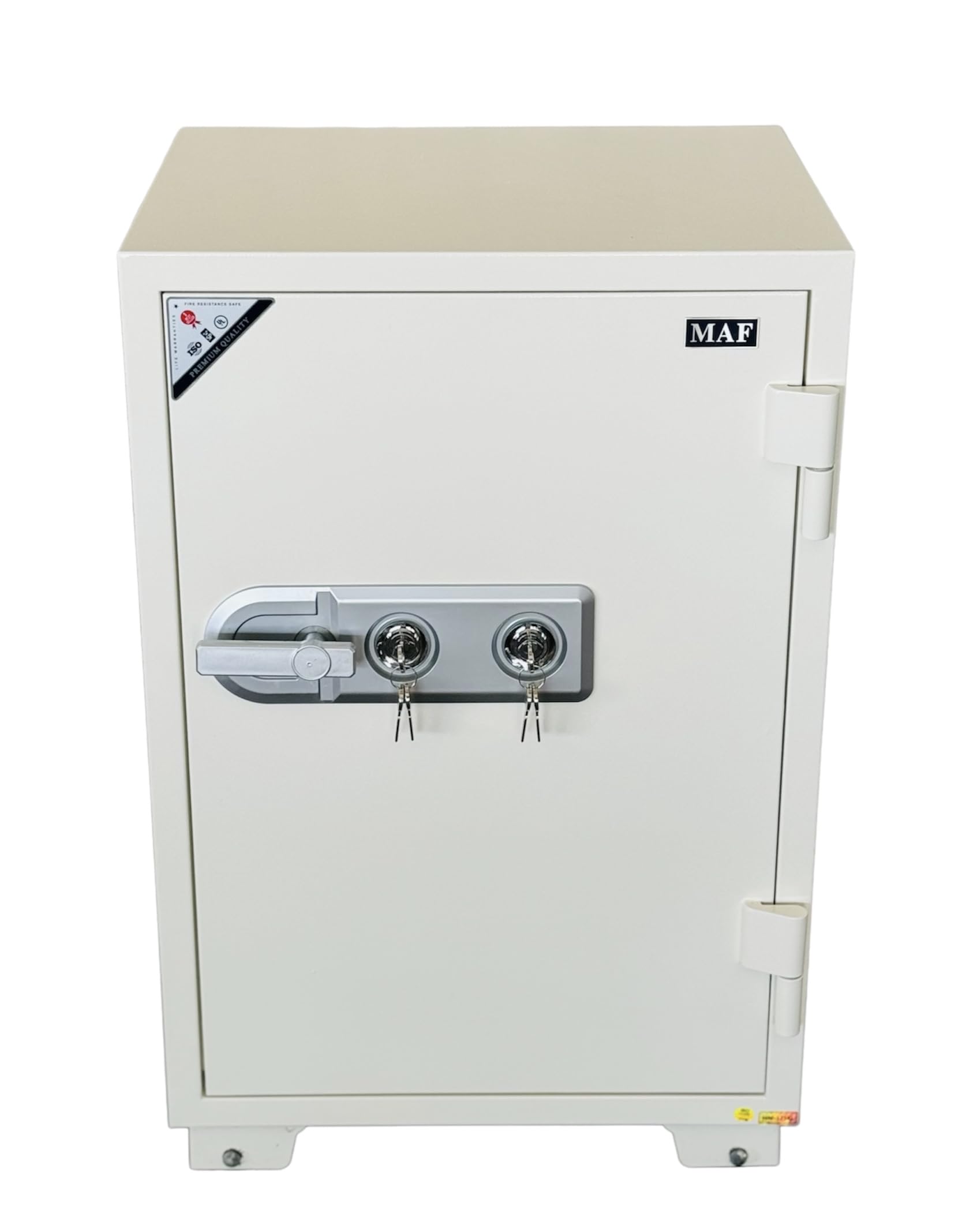 MAF Fireproof Safe Box with Key, Fire Safety Locker for Home Office Safe Box With Key Lock (90X55X50)