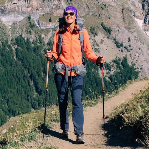 NORTIV 8 Women's Hiking Shoes Lightweight Walking Sneakers with Arch Support Outdoor Work Camping Tennis Workout Cross Training Echo - Image 3