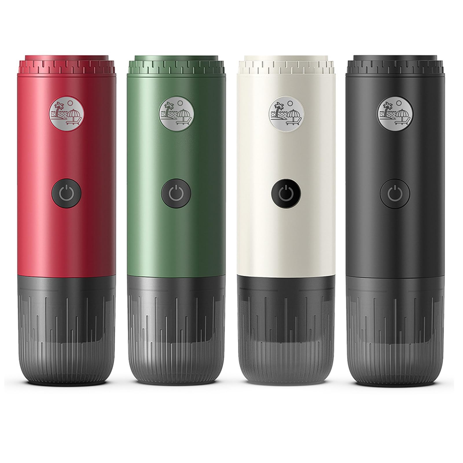 Cafetera portátil de capacidad de 100 ml, modos de preparación ajustables, diseño de viaje pequeño para bebidas, máquinas de espresso portátiles