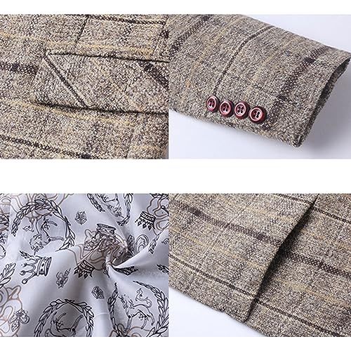 Mens Blazers Western Sport Coats for Mens Lightweight Notch Lapel One Button Business Suit Jackets Casual Sports Coat2