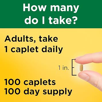 Nature Made Vitamin B-Complex Caplets 100 Caplets (Pack of 2)