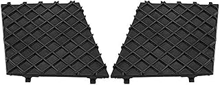Broco Paar Left & RightFront Auto Lower Grill Mesh-Gitter-Abdeckung Trim for BMW E60 E61