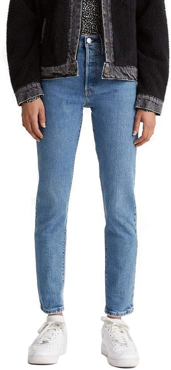 Levi S Women S 501 Skinny Jean Amazon Co Uk Clothing