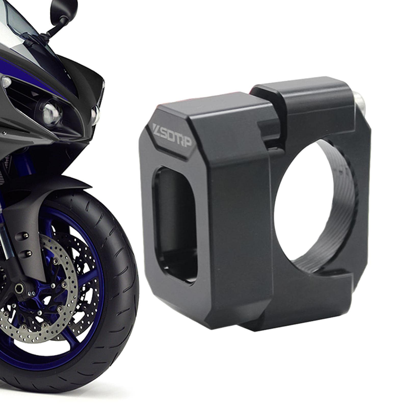 Rianpesn Gear Indicator Bracket - Indicator Support Speed Display Bracket for Motorcycle - Solid Stylish Rustproof Speed Gear Display Holder for 22-28mm Motorcycle Handlebars