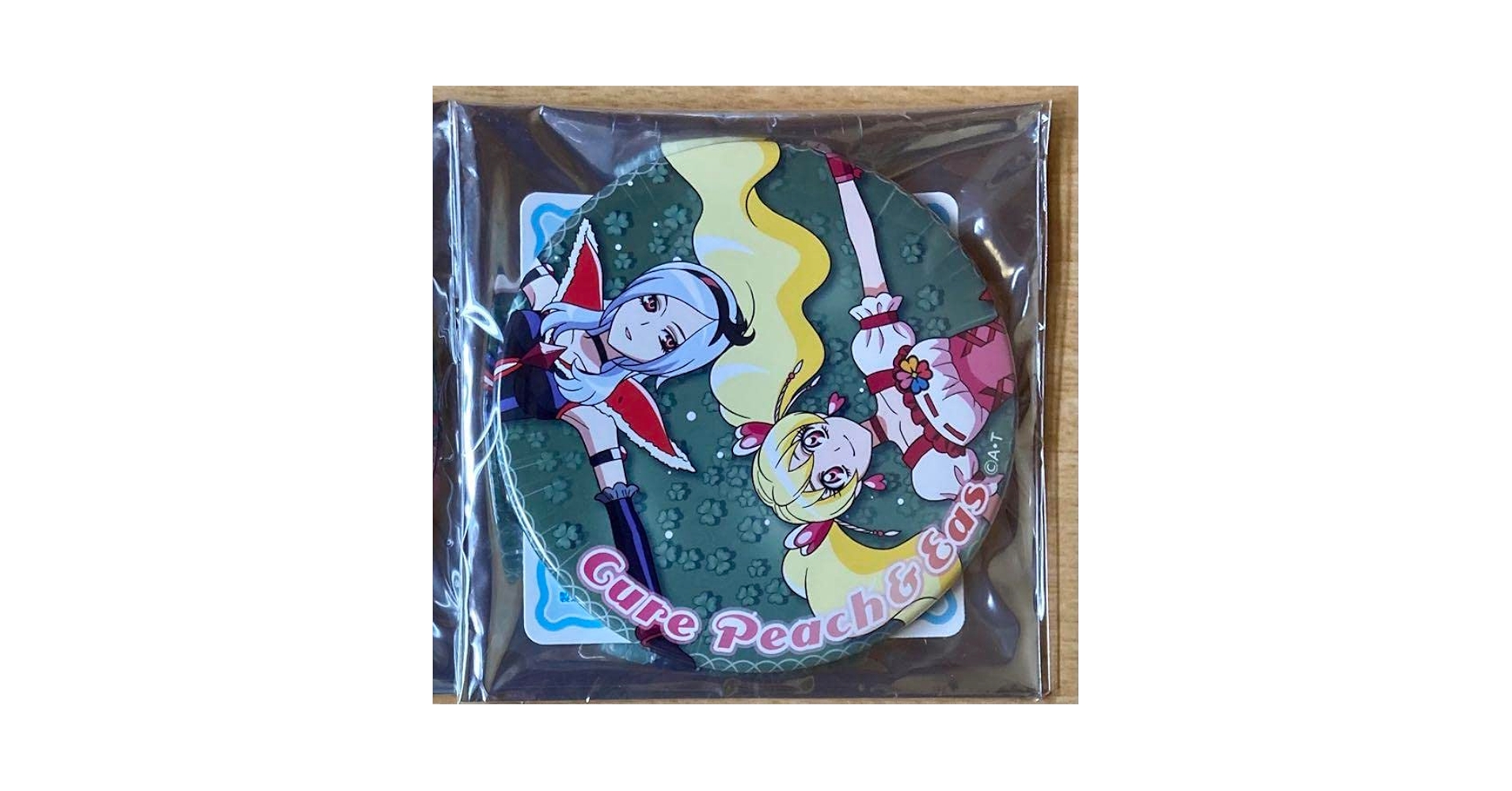 プリキュア メモワール 缶バッジ  キュアピーチ＆イース Amazon.co.jp: プリキュア メモワール缶バッジ イース キュア