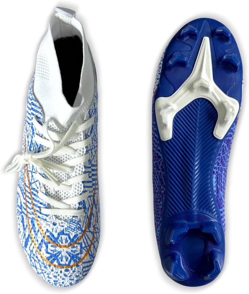 JXpxbao Fußballschuhe Herren High Top - Profi Cleats Für Training & Spiel