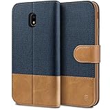 funda libro samsung j3 2017 CALIDAD SUPERIOR: El material de cuero sintético y los diamantes de alta calidad hacen que el estuche sea una opción preferida sobre otros. El cuero sintético de alta calidad que usamos es suave y duradero. El cuero desgastado con aspecto antiguo con diseño de patrón de frotamiento, protege a su Samsung Galaxy J3 2017 contra humedad accidental, colisiones,