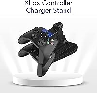 Vista 2 de Charging Dock Stations Dual Xbox Charging Station with USB Cable and LED Indicator Xbox one Controller Charger Compatible with One S, One X Fast