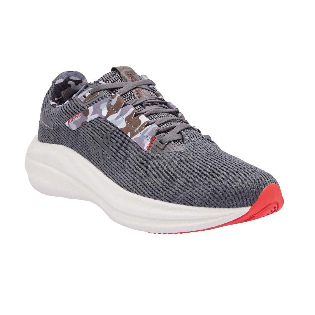 CULTSPORT Versa DFNDR Men Running Shoes | Engineered Knit | Arch Support | Enhanced Cushioning | Breathable (CS703099UK9_Iron Gate/Poppy Red_UK9) (B0CRL164JM) Amazon Price History, Amazon Price Tracker