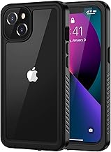 Lanhiem iPhone 13 Mini Waterproof Case, IPX8 Waterproof Case [360 Degree Protection], iPhone 13 Mini 5G Case with Built-in Screen Keypad