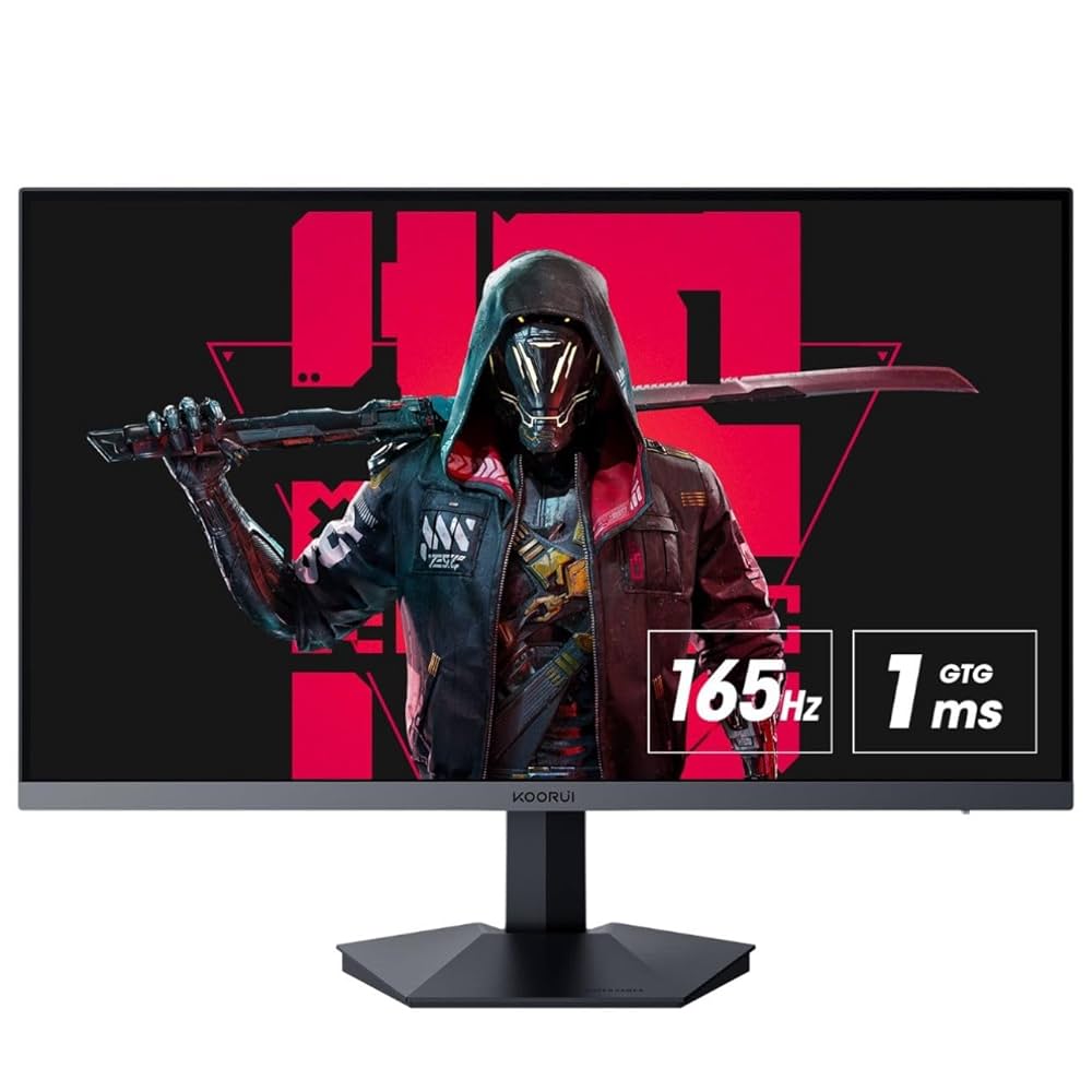 KOORUI 24.5インチ ゲーミングモニター FHD 180Hz Amazon.com: KOORUI 24.5 inch Gaming Monitor, FHD 1080P 144Hz