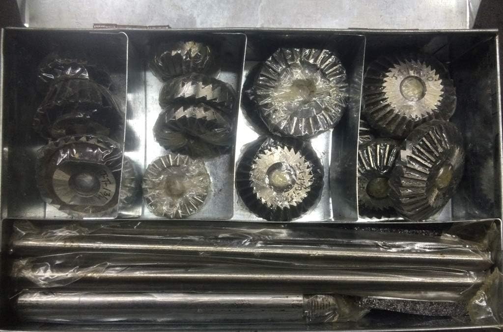 Innovations New Valve SEAT Cutter Set - 12 Cutter Carbon Steel Set - Vintage CAR Bike Engine