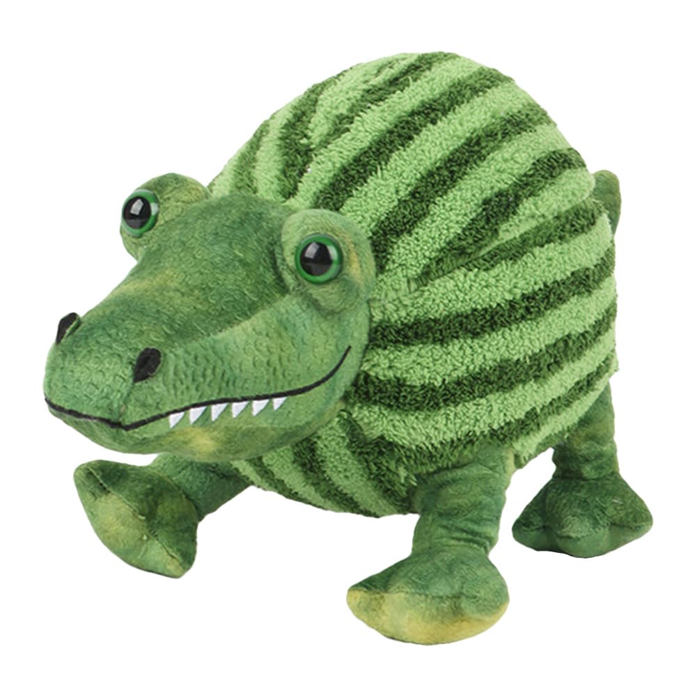 Tung Tung Tralalero Tralala Plush Toy, Funny Meme Watermelon Crocodile Stuffed Animal, Soft Cartoon Brainrot Plush for Kids & Fans, Cuddly Viral Doll Gift for Boys & Girls-Glorbo Fruttodrillo