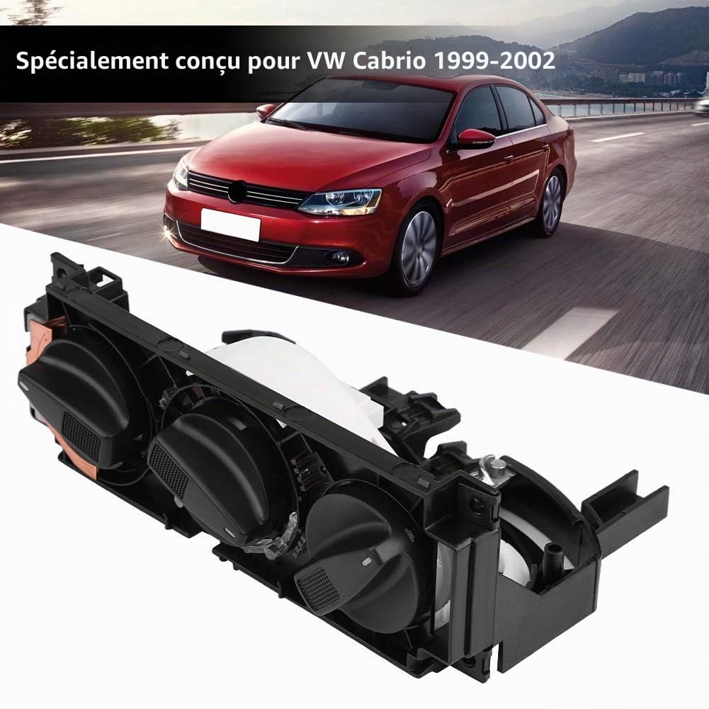 KIMISS 1H0820045D Interrupteur de climatiseur Commande de Chauffage Climatiseur voiture pour MK3