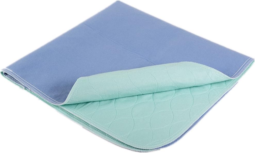 Premium Soft Waterproof Bed Pad (34 x 52 Inch) - Washable 300x for Reusable Under pad Incontinence Protection for Adult or Pet