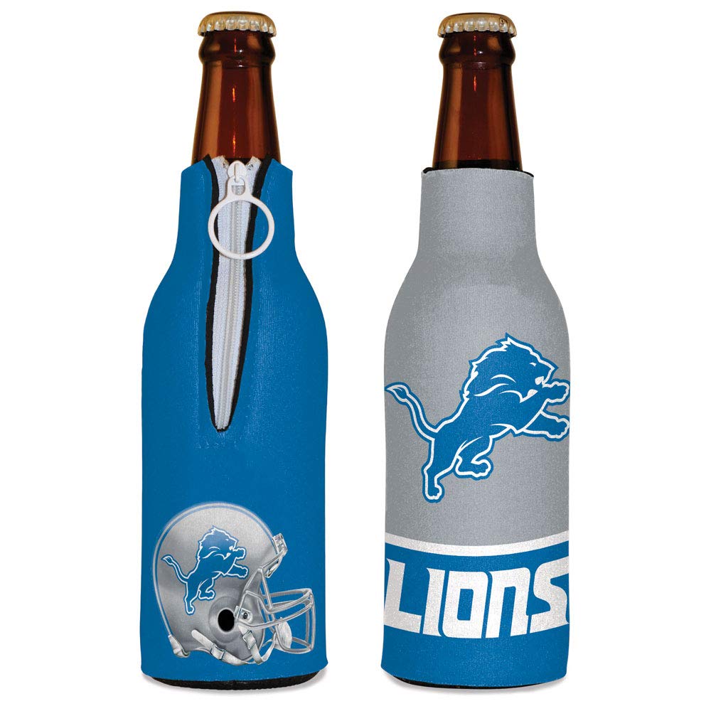 NFL Detroit Lions Bottle Cooler, Team Colors, One Size