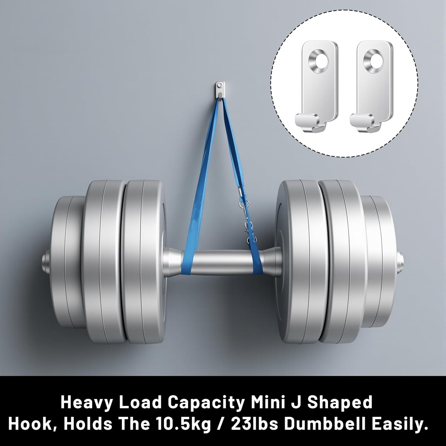 10pcs Picture Hanging Hardware, Silver J Hooks for Hanging Heavy Duty Hanger Stainless Steel Wall Mounted Mini Wall Hooks Key Holder for Mirror Picture Frames