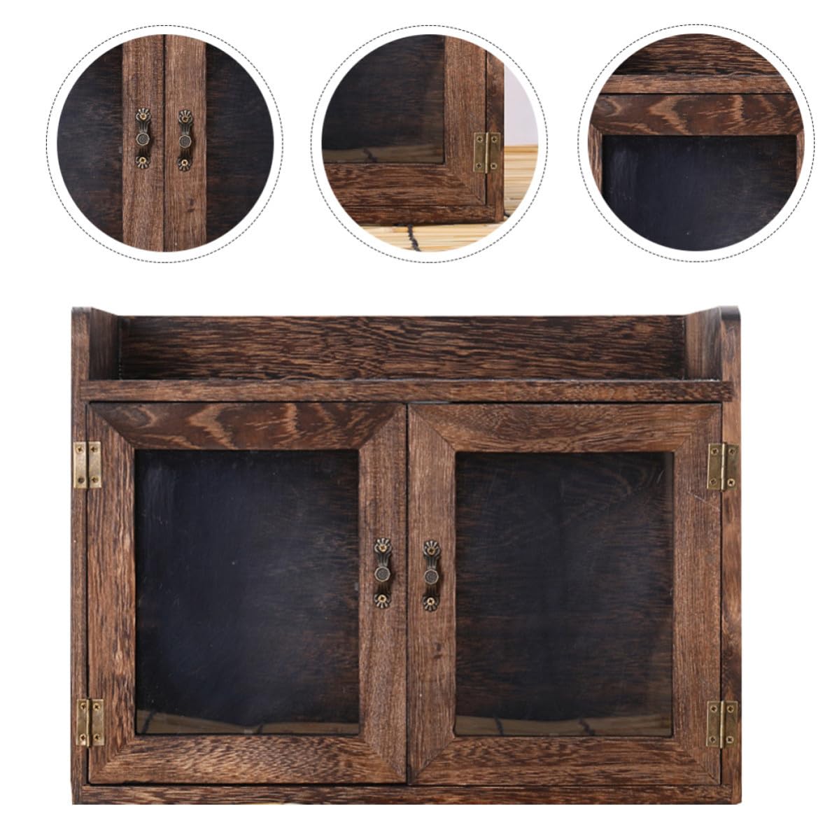 Toddmomy Holz als Aufbewahrungsbox für Zuhause mit Deckel aus Holz Brotkasten Fein Verarbeitet mit Glatter Oberfläche für Kleinigkeiten in Küche und Bäckerei