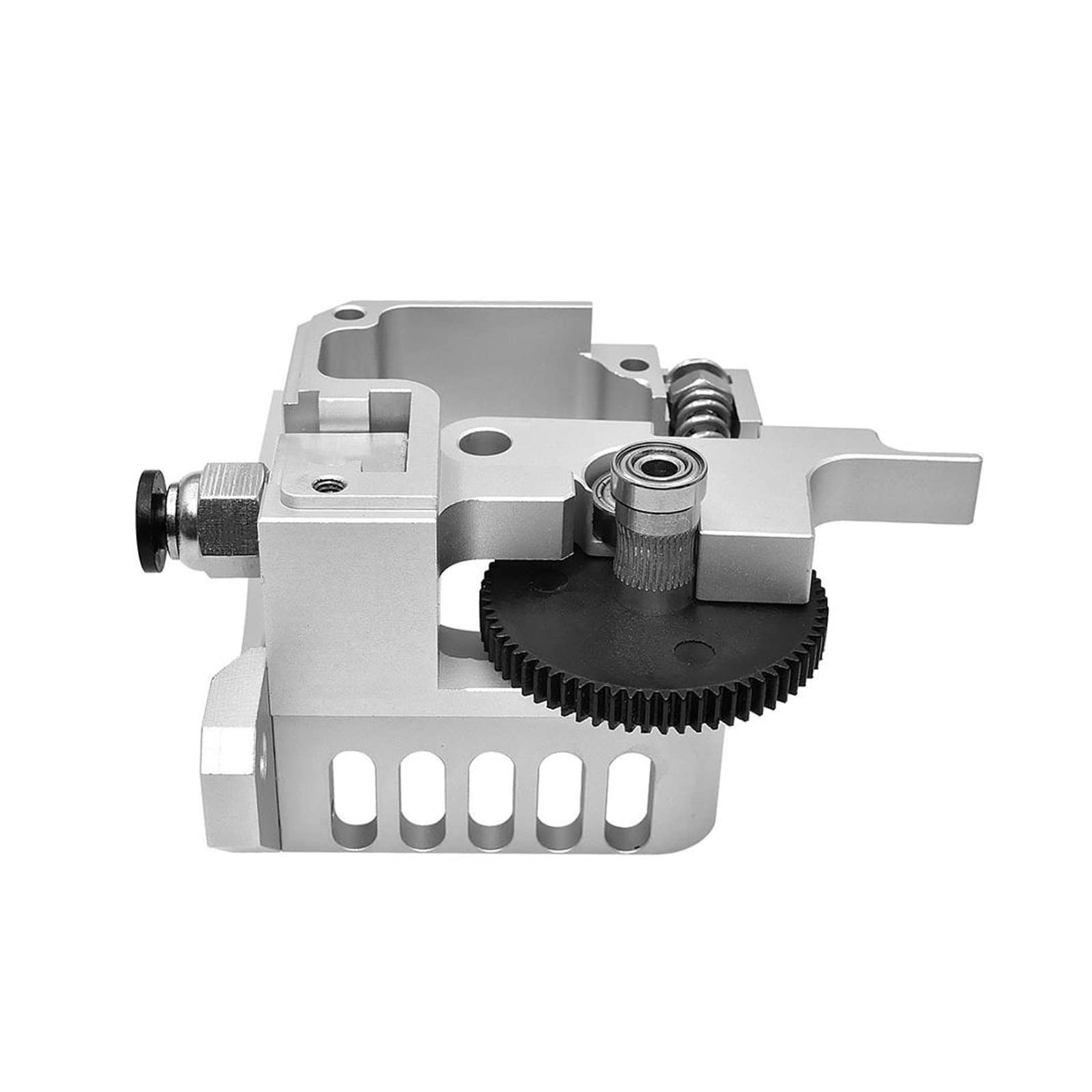 tianwandong Kits completos de extrusor con motor paso a paso Nema 42BYG for montaje de filamento de 1,75 mm, hotend y cabezal J for impresora 3D.(Only Extruder,Silver)