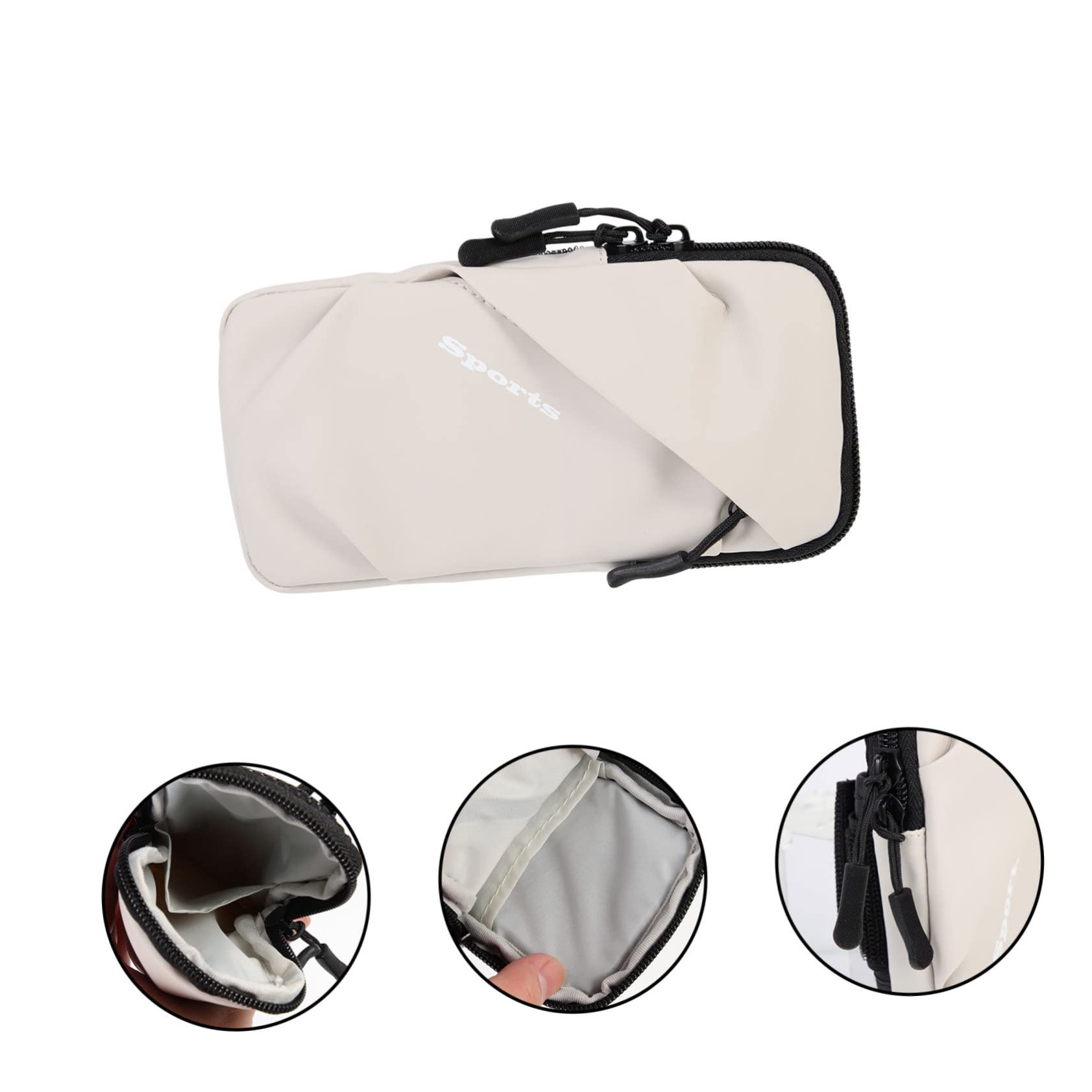 Uonlytech 4stücke Laufarmband Für wasserdichte Handyhalterung Mit Elastischer Armstasche Für Jogging Fitness Und Outdoor-aktivitäten Universelle Handytasche -rutsch