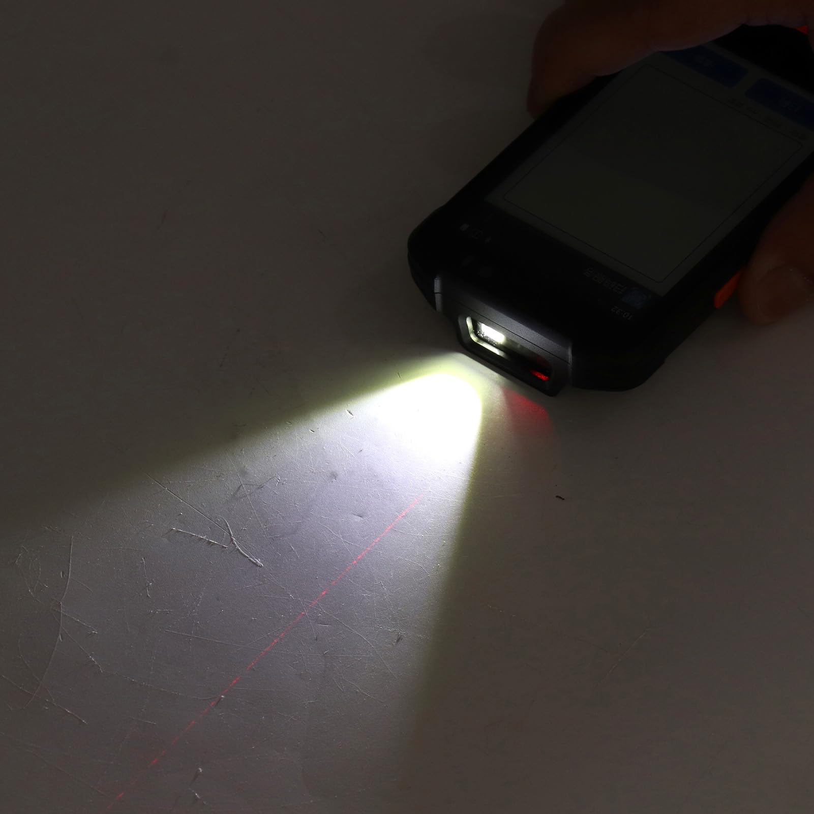Android 11-Barcode-Scanner, Tragbarer 1D-2D-Barcode-Scanner, 4G WiFi 4,0-Zoll-Touchscreen-Handheld-Datenterminal, für Lager-Einzelhandelsinventur