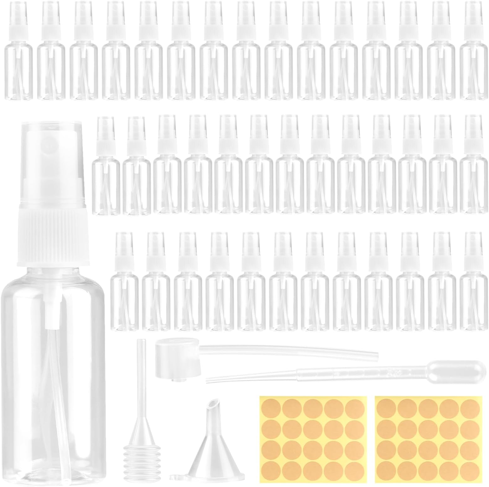 DONQL 6Stück Glas Klein Sprühflasche, Spray Flasc Produktbild-Vorschau 12