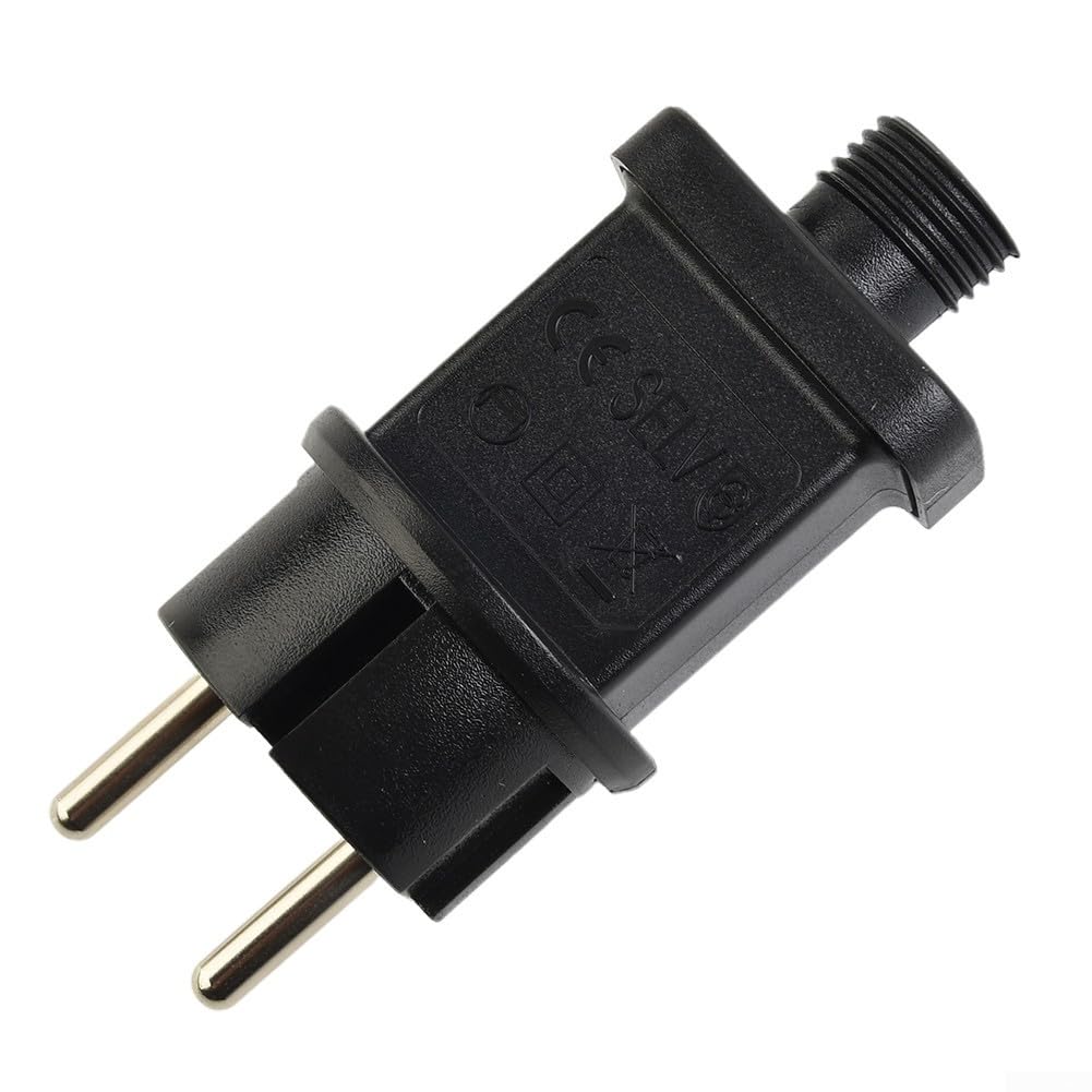 Adattatore Alimentatore 24V 0.3A 3.6W Per Catene Luminose LED - Trasformatore Spina 220-240V IP44 Impermeabile Per Luci Natalizie E Decorazioni Esterne