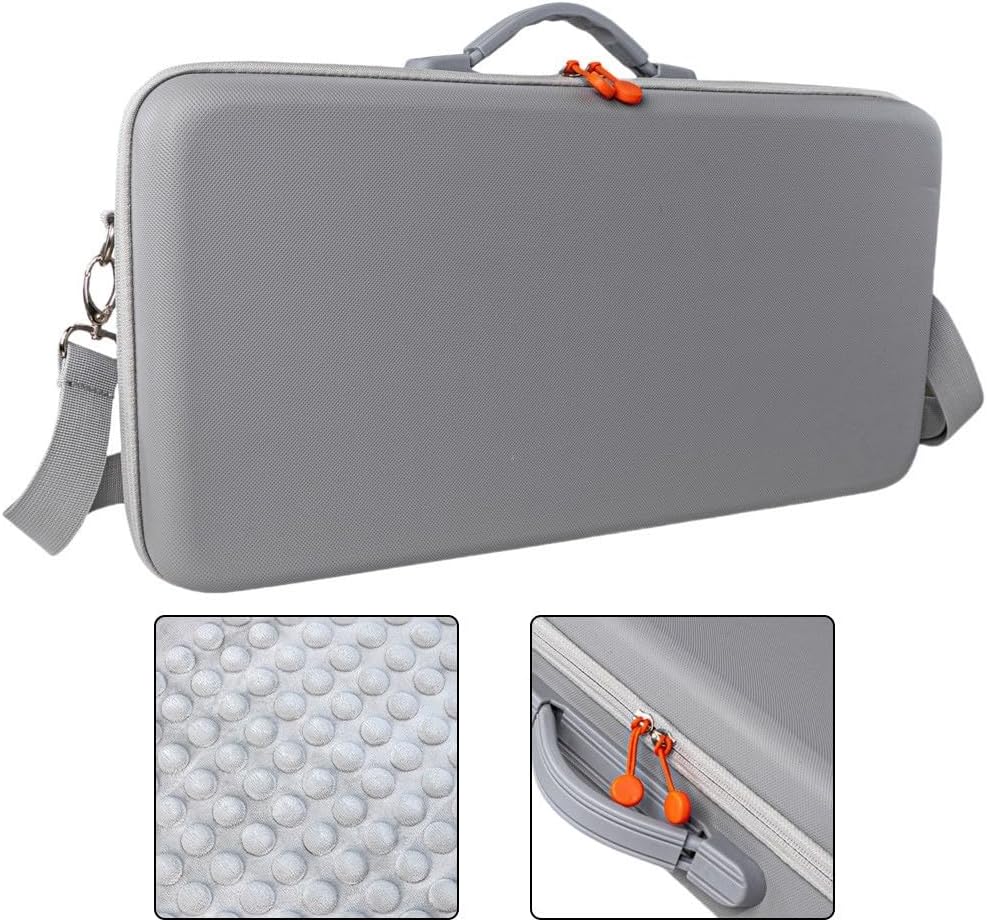 Portable Hard Travel Case For XGIMI MoGo 4 2025 Projector Storage Organizer, With Protective EVA Interior Custom Fit Design Shock Resistant Carrying Bag Accessory Storage Gray