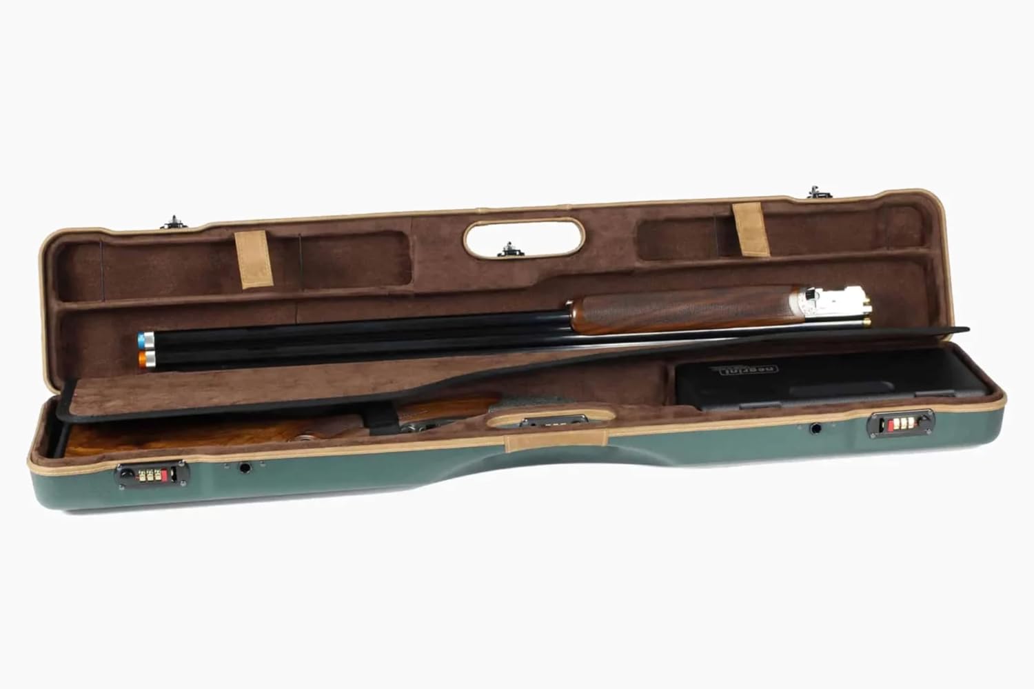 Negrini OU/SxS/Auto/Pump Deluxe UNICASE Luxury Travel Shotgun Case
