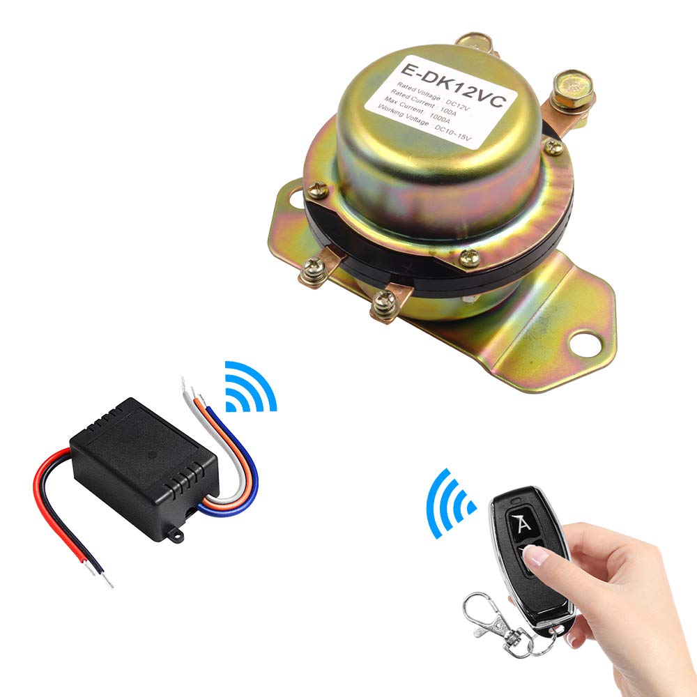 Buy QIACHIP Car Remote Control Battery Switch Disconnect with Positive