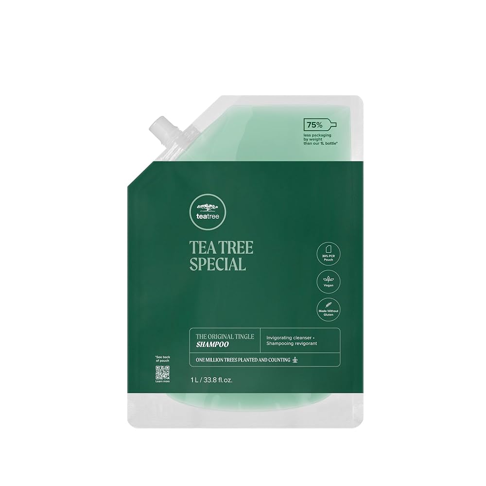 Tea Tree Special Shampoo, Deep Cleans, Refreshes Scalp, Especially Oily