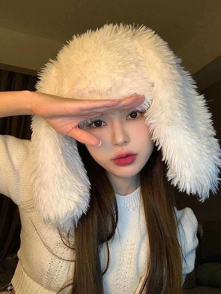 値下げif six was nineリアルファー フード付き帽子 パイロットキャップ メンズ レディース 本革 リアルレザー リアル