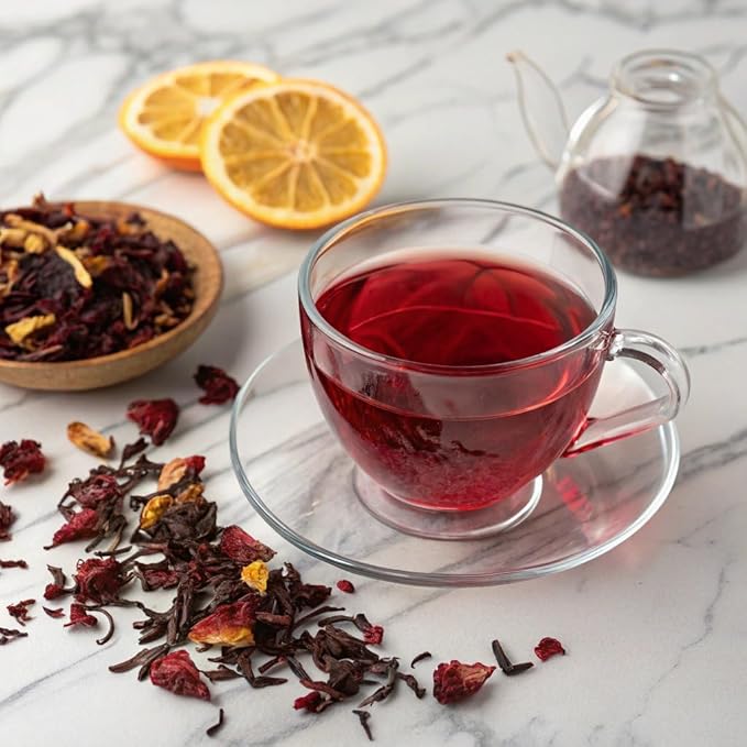 Té de Hibisco 140 Saquitos, Natural, Sin Azúcar, Sin Cafeína miniatura 3