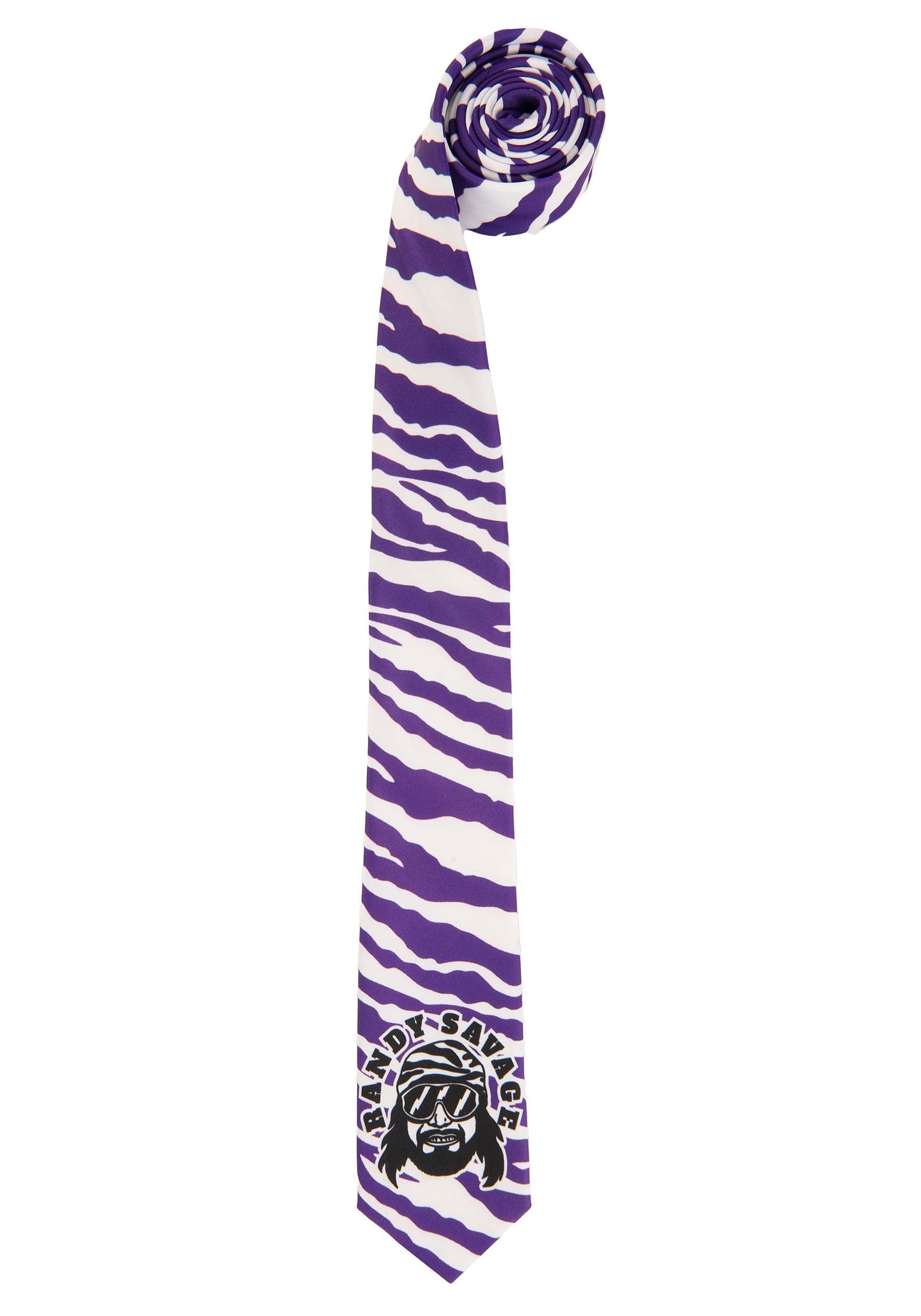WWE Macho Man Randy Savage Necktie - Men's Novelty Tie, 56