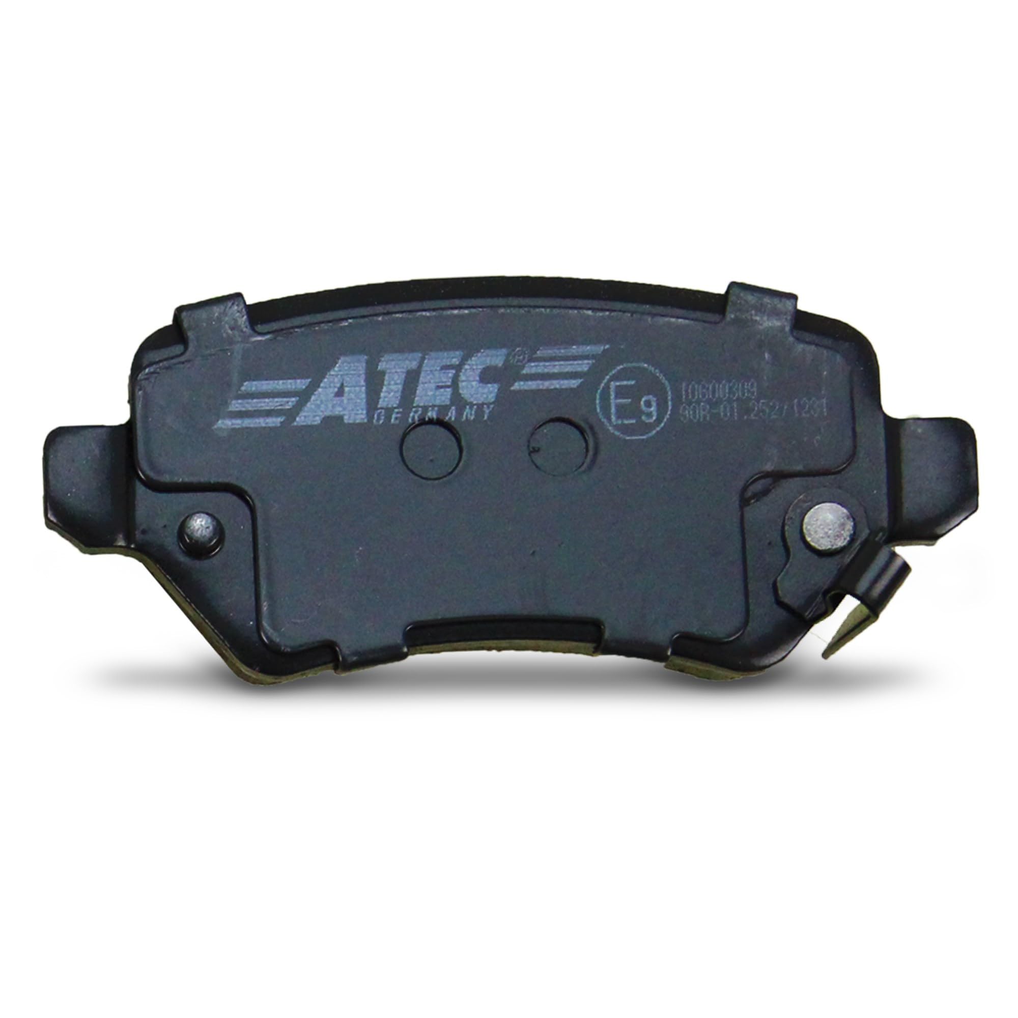 ATEC Germany Bremsenset Hinterachse inkl. Bremsscheiben Ø 264 mm Voll + Bremsbeläge Hinten Kompatibel mit OPEL ASTRA G (T98)(F70), ASTRA H (A04)(L70), COMBO, MERIVA A, MERIVA B, ZAFIRA B, ZAFIRA A