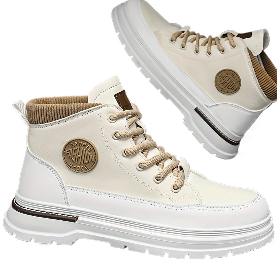 Men Athletic Walking Running Shoes Fashion Sneakers Men's Casual Cool Hiking Boots, Non-Slip Wear-Resistant Boots for Outdoor Activities, All Seasons2