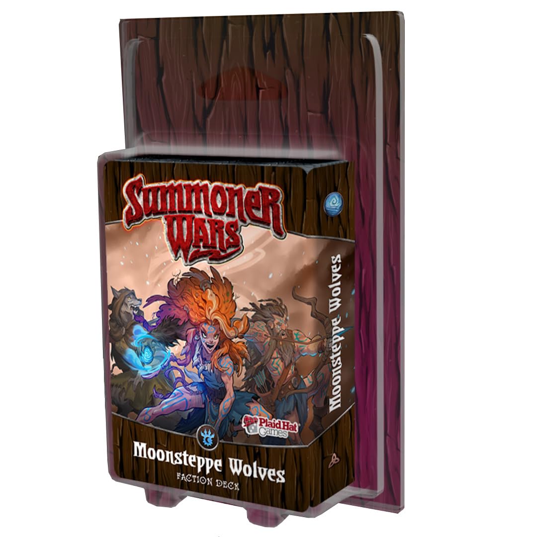 Plaid Hat Games | Summoner Wars Moonsteppe Wolves Faction Deck | Card Game Expansion, Pack Tactics And Wolf Form | 2 Players | 60 Minutes