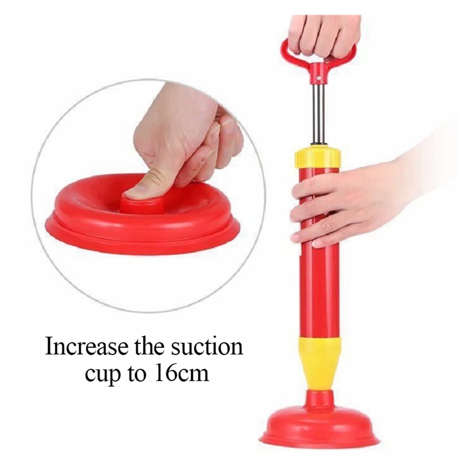 Accesorios de baño Tubo de Inodoro de vacío émbolo de Silicona súper Ventosa Tubo Dragado no obstante Draga de alcantarillado