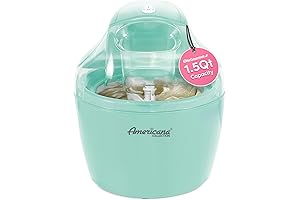 Americana Collection Elite EIM-1432M Automatic Homemade Ice Cream Maker 1.5 Quart Capacity